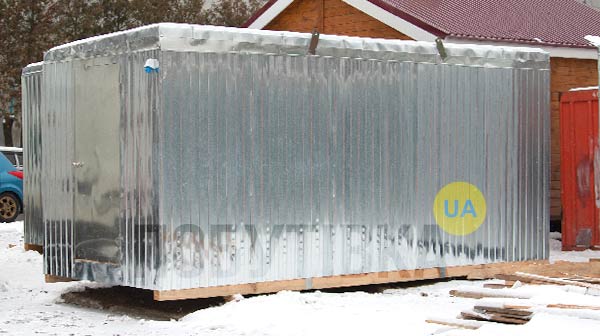 Вагончик будівельний